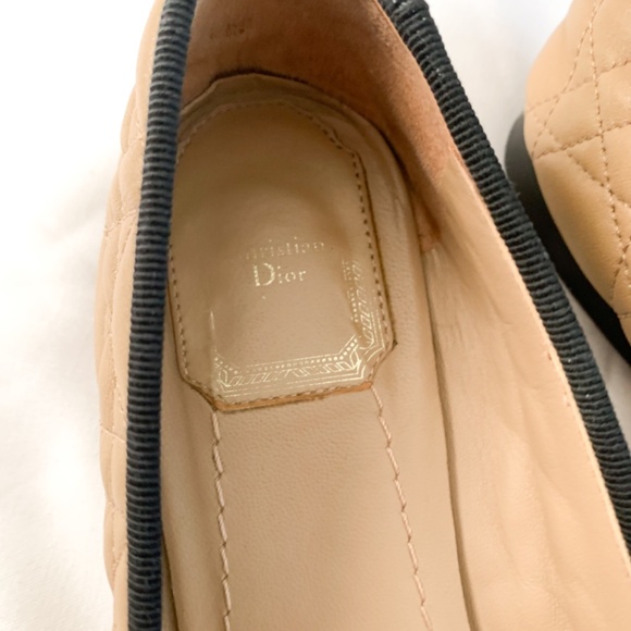 Dior CD Ballet Flats - Two Tone size 5.5US - Picture 3 of 6
